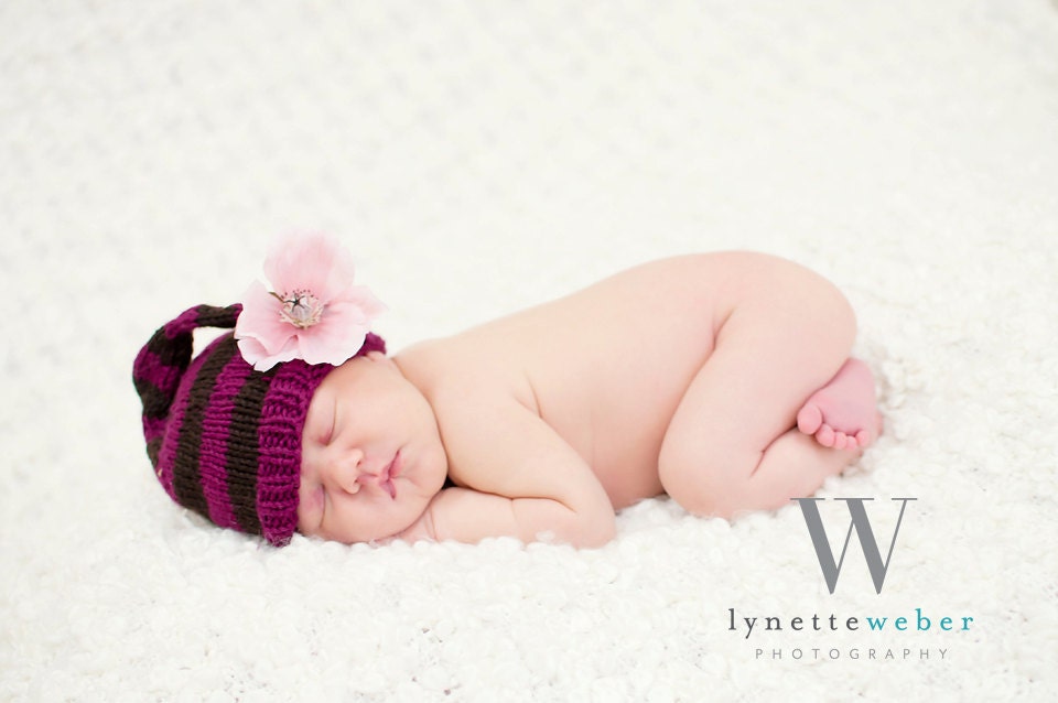 Pattern Pack- Baby Commercial Yarn Selection- One Skein Skirt, Striped Hat, Pixie, Pom Pom