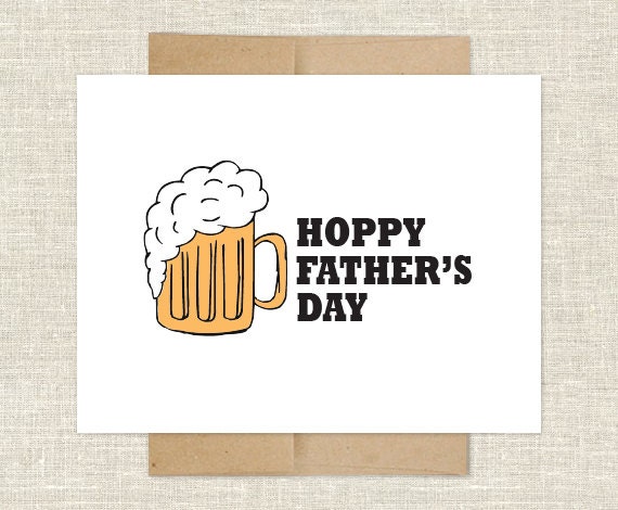 Hoppy Father's Day Note Card