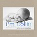 Hello Custom Birth Announcement
