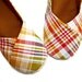 Women's Slippers - Red, Yarrow, and Aqua Lady Birds