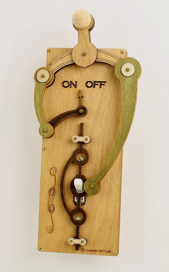 Toggle Light Switch Plate - Earth Tone Styling