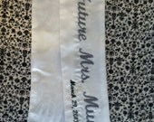 Sash: Bride and Date or Any Design You Choose