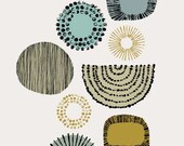 Shape Study Natural, limited edition giclee print