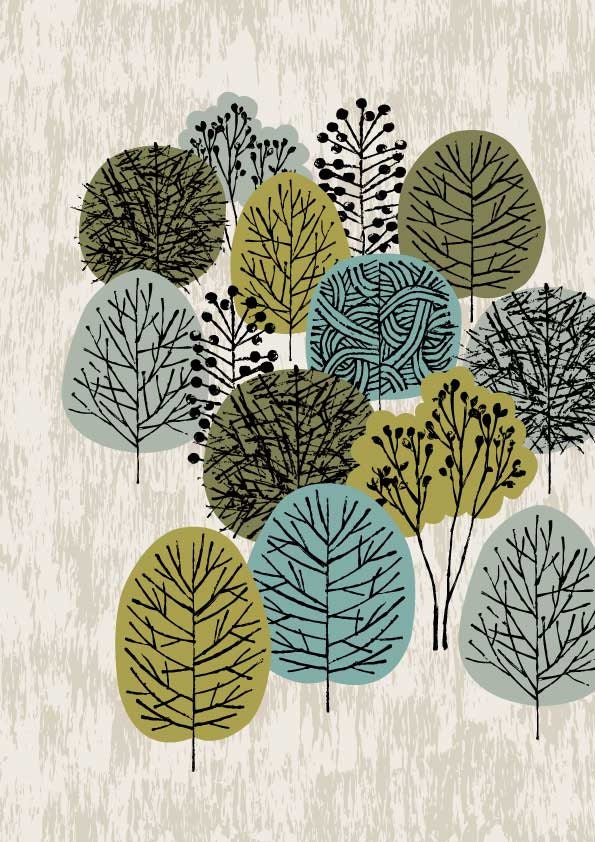 Little Woodland, limited edition giclee print