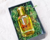 Warm Earth Artisan Roll On Perfume.12 ml. Vegan. Jojoba Oil, Essential Oils, Herbs. Ginger, Black Pepper, Neroli, Rose Maroc, Bergamot