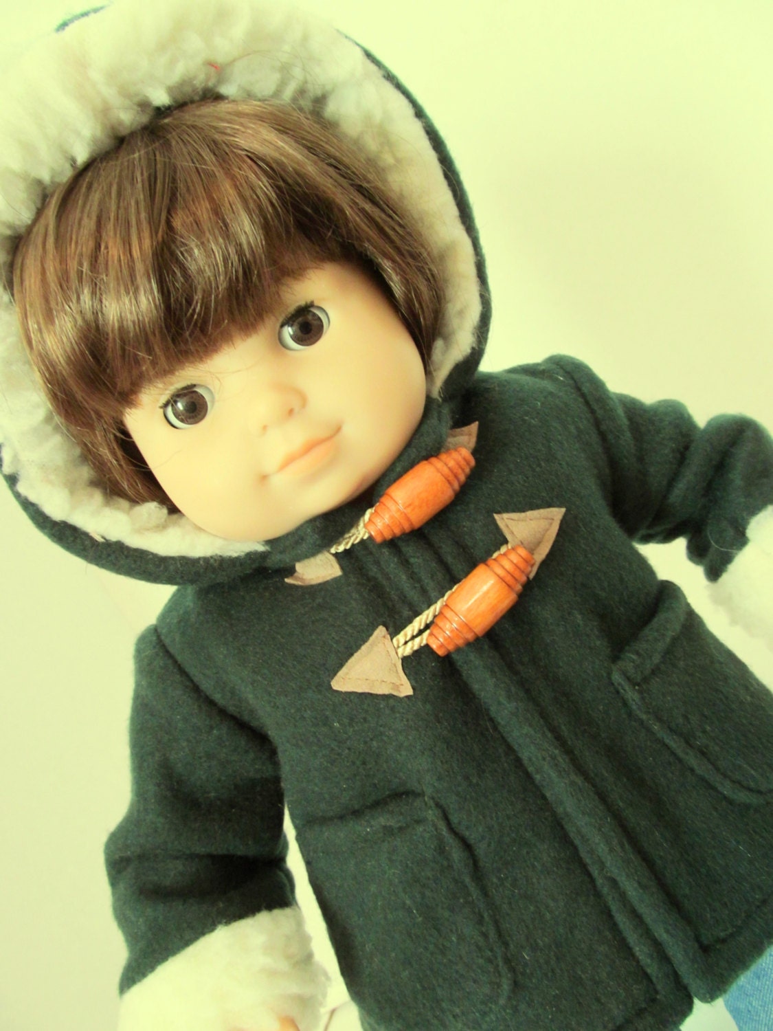 Bitty Twin, Bitty Baby Hooded Coat, American Girl Doll Clothes