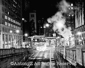 Midtown Manhattan Street Scene in New York City 8 x 10 Fine Art Print