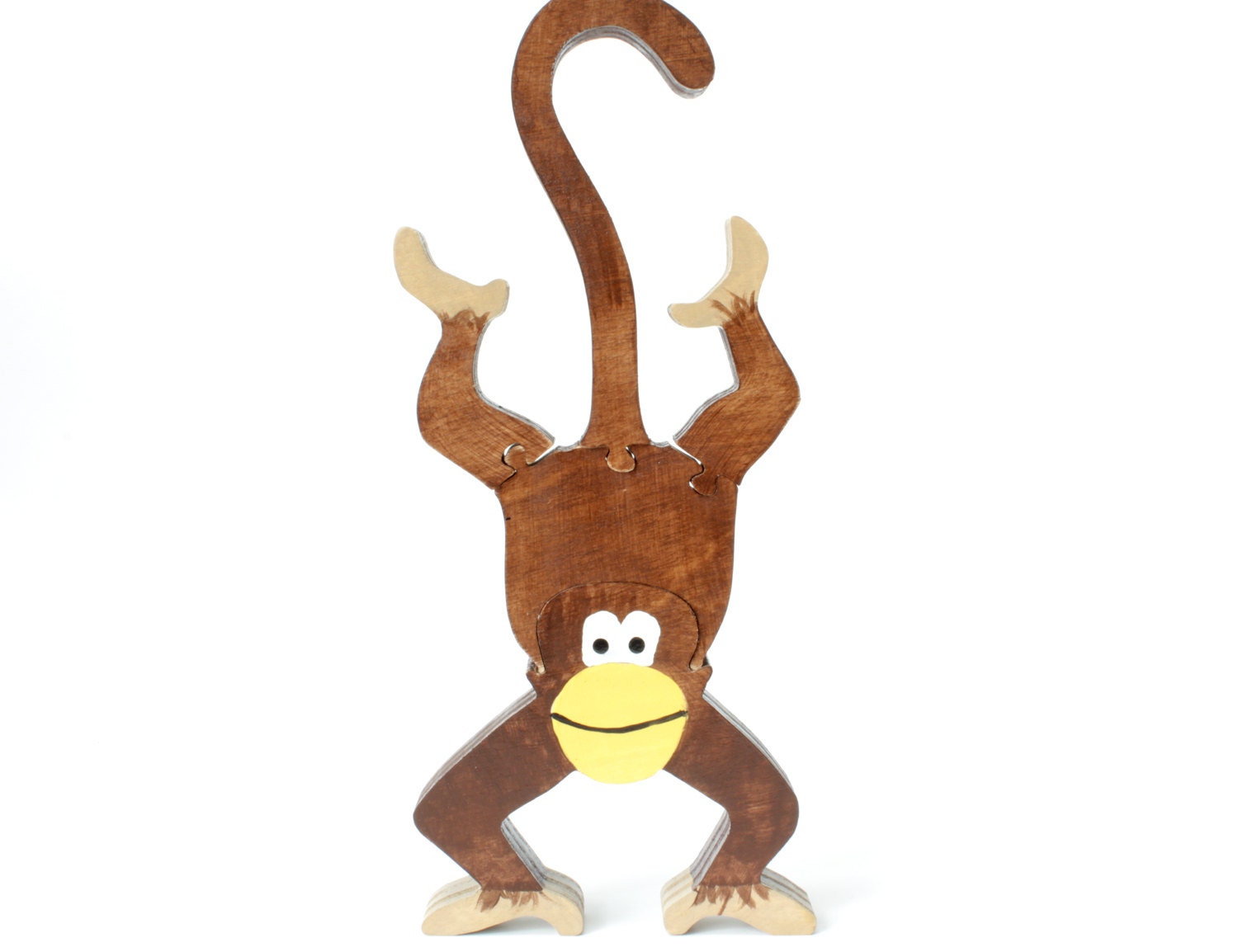 Kids Standing or Hanging Monkey Puzzle - Eco Friendly Childrens Toy