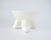 Bowl with Toes - Small Porcelain Bowl