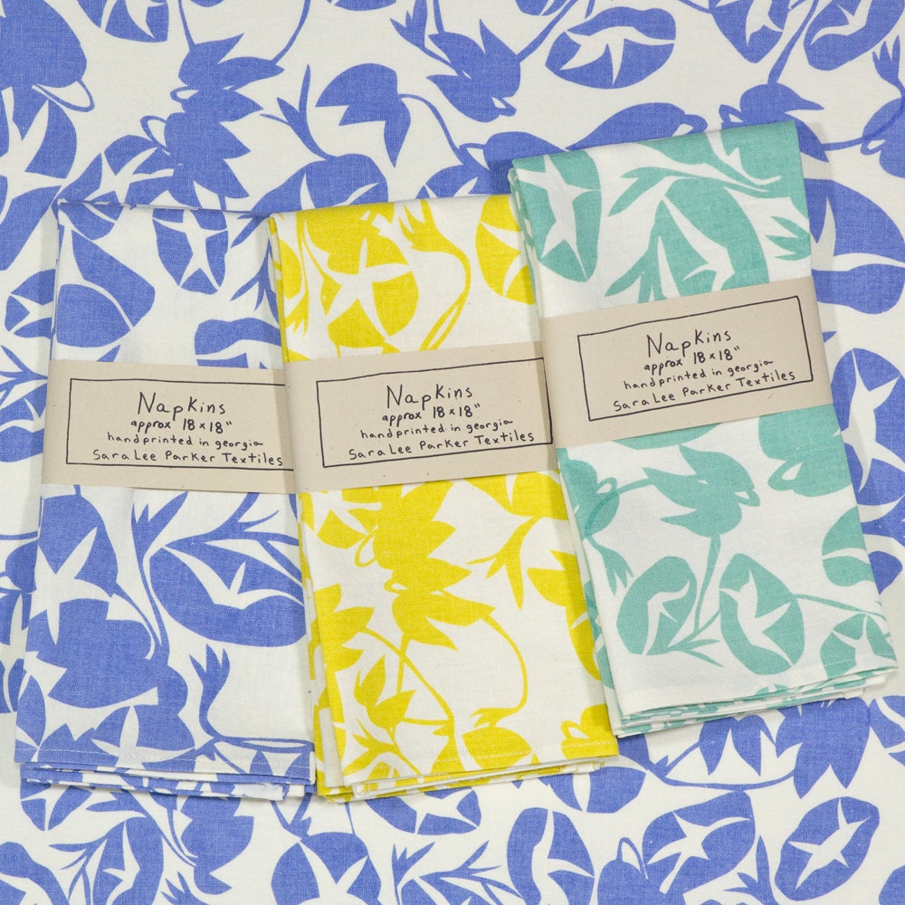 Napkins, set of two - Morning Glory