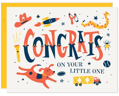Congrats Little One Boy