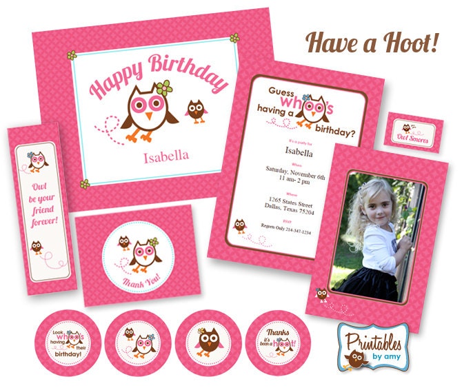 PRINTABLE Ice Cream Party Collection (Pink)