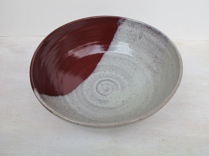 Ceramic Serving Bowl // Handmade Pottery Serving Dish // Handmade Pottery for Your Kitchen