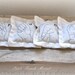 ASL set of 6 Embroidered lavender filled sachets- France
