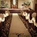 10 Tissue Paper Pom Pom Pew Decorations - Chair Decoration Kissing Ball -Flower Girl Bouquet - Wedding Centerpieces- SALE