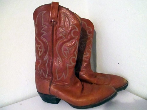 Vintage 70's Tony Lama Cowboy Boots