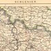 1905 Antique Dated Map of the Silesia as a Part of the German Empire