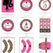 Barbie Birthday Party Printable Decor - Barbie Silhouette Party Decorations - Pink Leopard Print DIY Tablescape