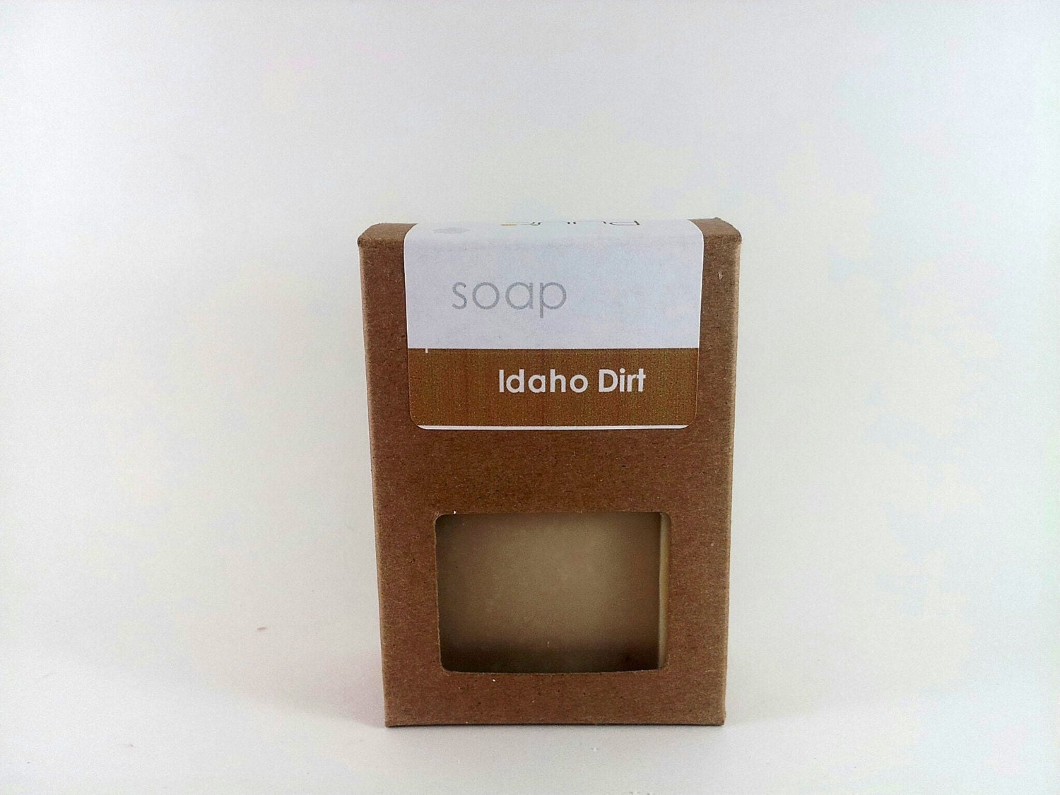 Handmade Soap Bar - Idaho Dirt - Earth Scented Outdoor VEGAN castile soap Hunter's Soap