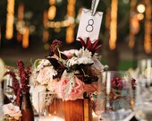 Chevron / Zig Zag Table Numbers