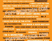 11X17 Arrested Development Quote Poster