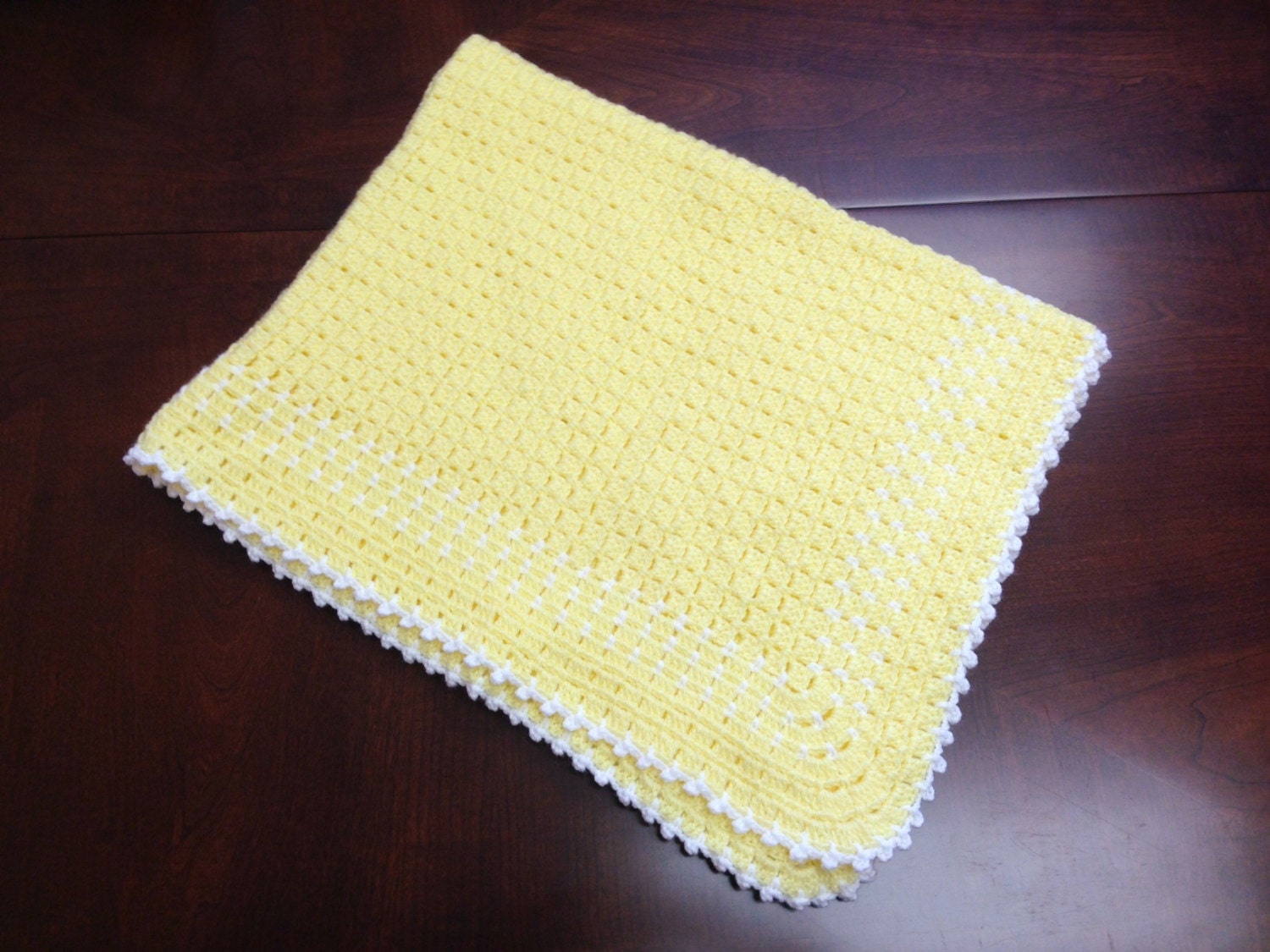 Handmade soft crochet/knit baby blanket creations by Suny