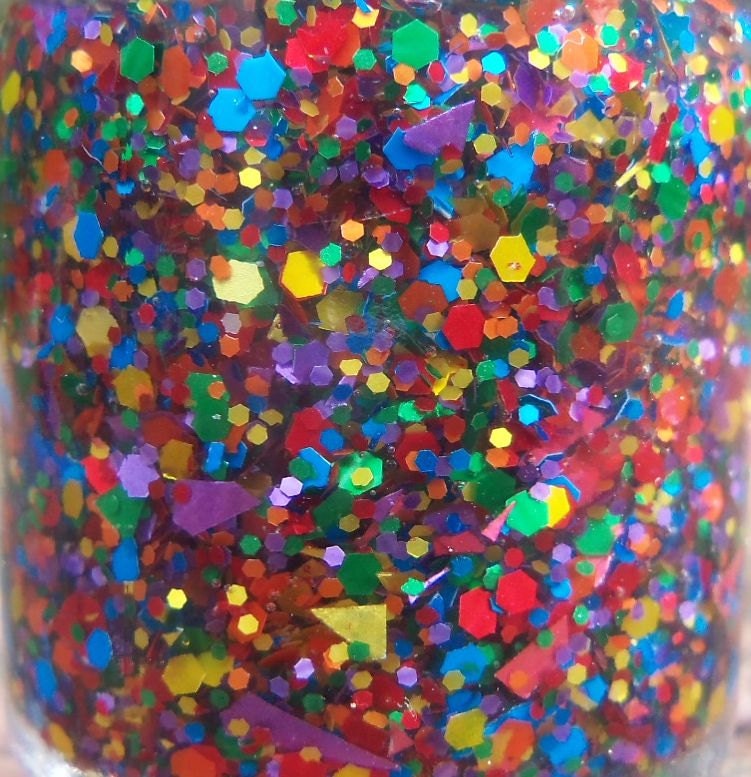 Limited Edition Frooty Pebbles Glitter Nail Polish