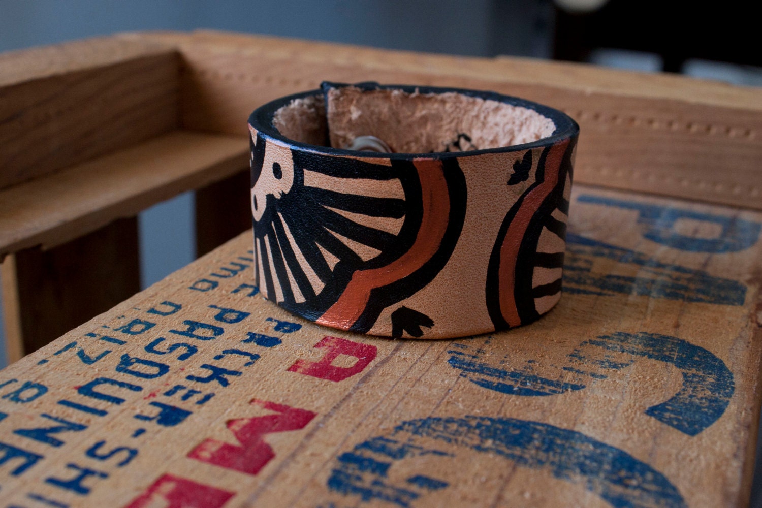 RISHA CUFF - Black Lotus Small