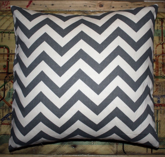 Chevron Pillow Cover 18" x 18"