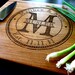 Personalized Cutting Board, Custom Engraved - White Oak12x15 - Wedding Gift, Anniversary Gift, Houswarming Gift