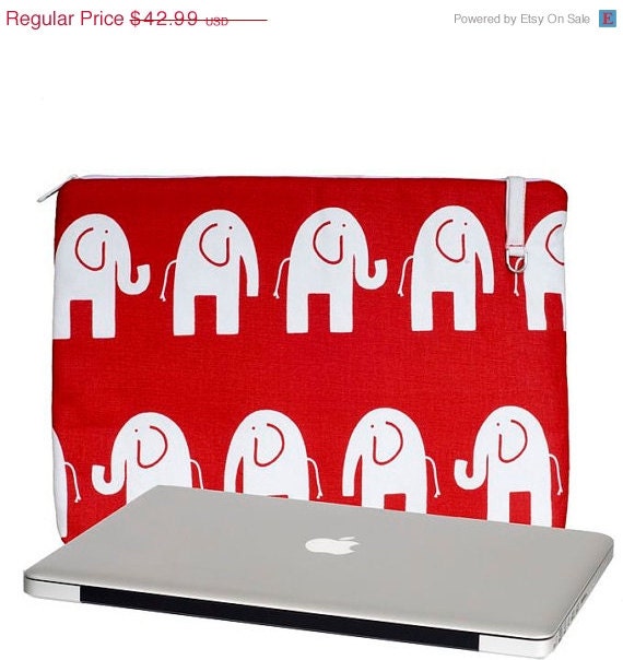SUPER SALE 13" Laptop Sleeve for MacBook Pro, Mac Book Retina Display Case, Padding, Three Pockets, Padded Laptop Case, Woman's Laptop Case