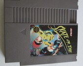 Vintage Nintendo (NES) Game "Skate or Die" WORKS from 1985