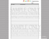 Paint Color Inspiration List PDF Printable File