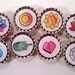Pokeman Bottlecap Magnets