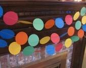 Reserved Custom Listing for laurenandben  Two Colorful Garlands