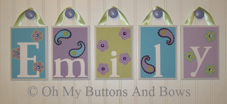 Name Letters . Nursery Name Blocks . Nursery Room Decor . Baby Name Blocks . Hanging Wood Name Blocks . Bedding . M2M Brooklyn Bedding