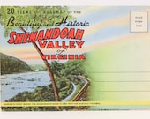 Shenandoah Valley of Virginia - Postcard Folder