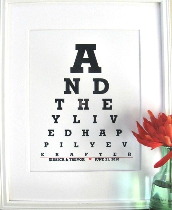 Happily ever After (And They Lived Happily ever After) sign quote print Love Birds Wedding Gift for Couple-