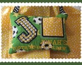 Boy Soccer  Tooth Fairy Pillow