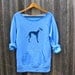 supa fly Greyhound Sweatshirt, Dog Sweater, S,M,L,XL