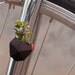Geometric Bike Planter, in Black: Wearable Planter