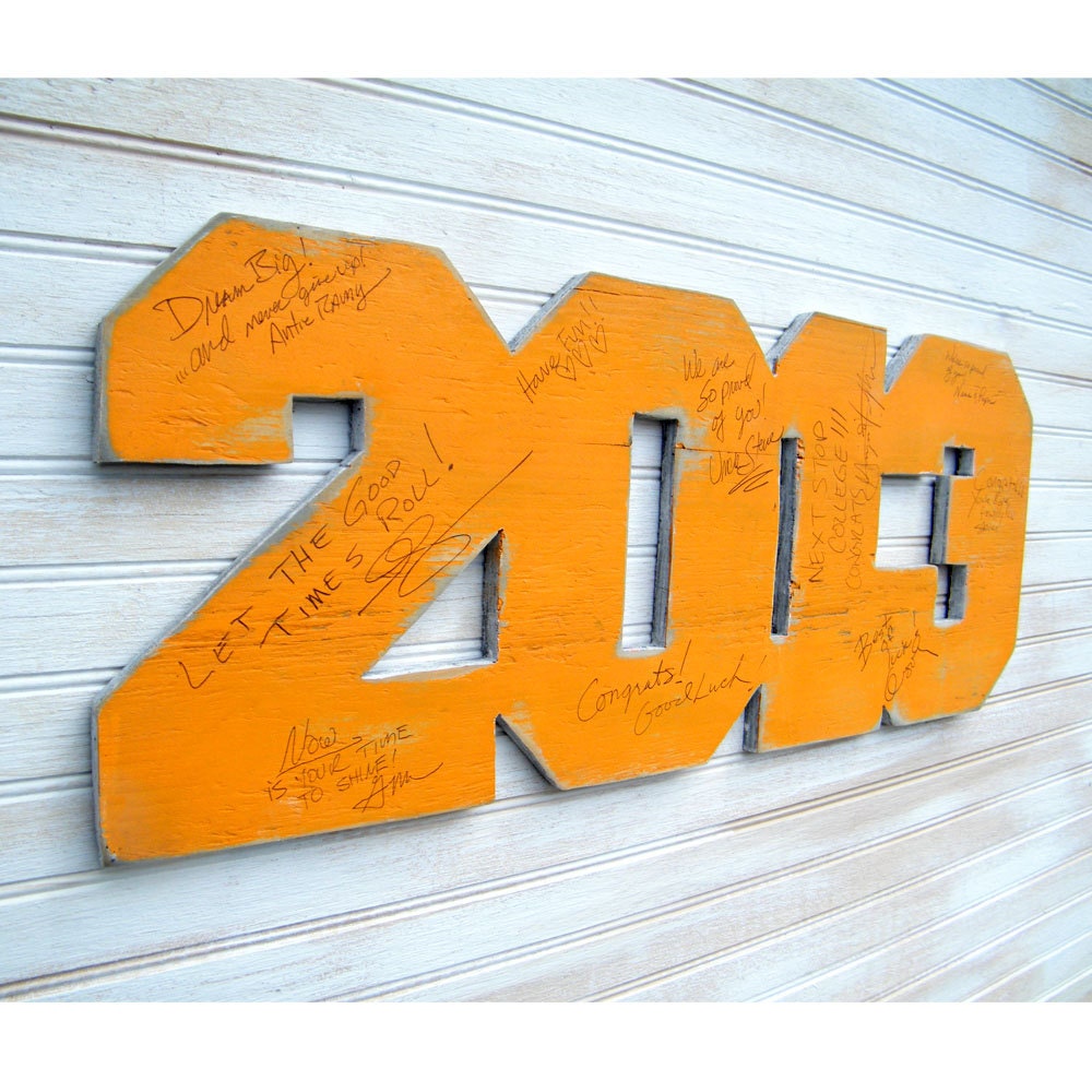 Graduation Sign-In Book Party Customizable Guest Book 2013 Senior Graduation Party