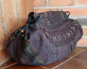 ON SALE Hand Woven Cotton Shoulder Bag Purse Handbags Tribal Ethnic - IKAT 7