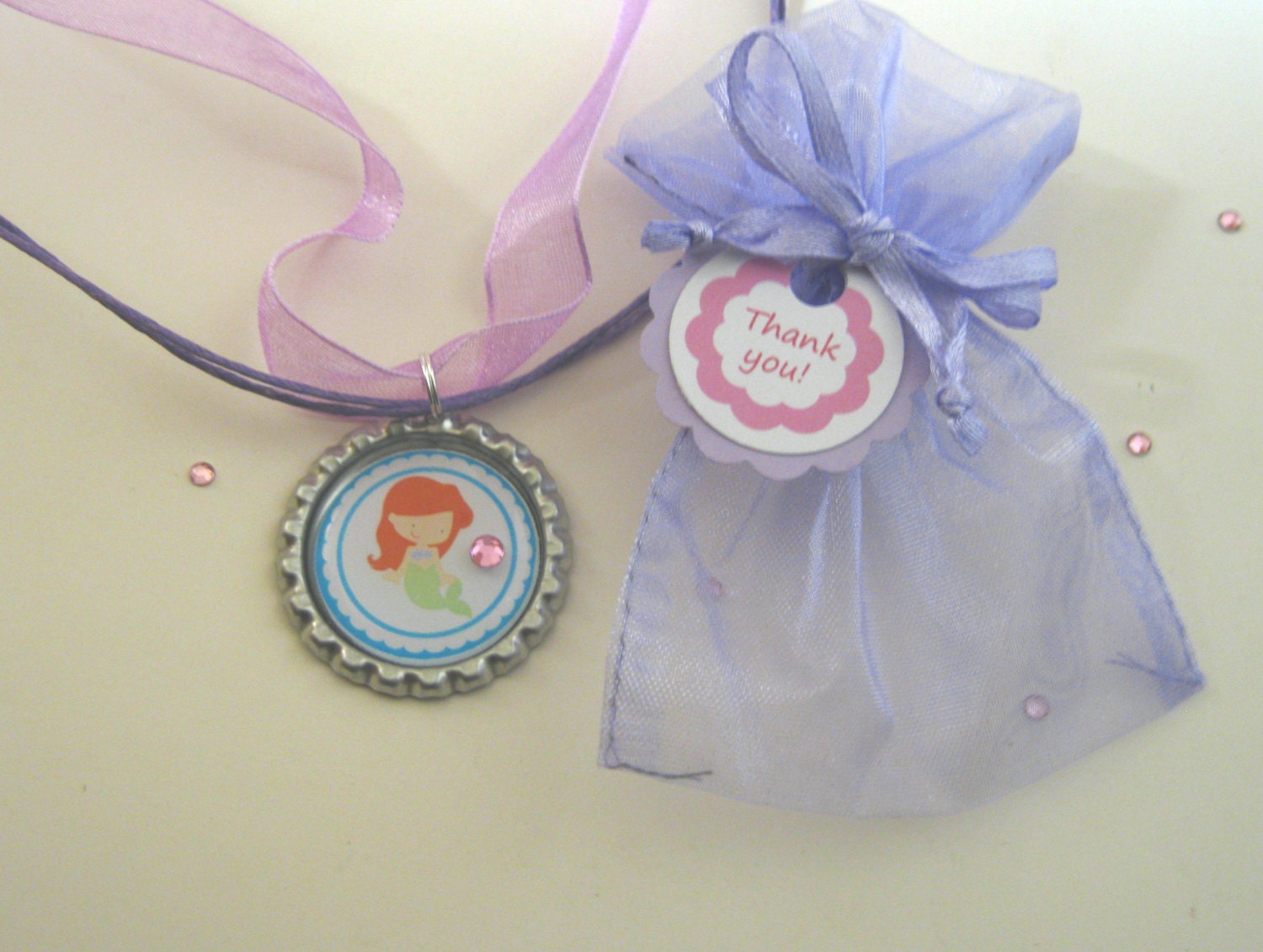 Listing for Dana/little mermaid birthday party favors,22 necklaces