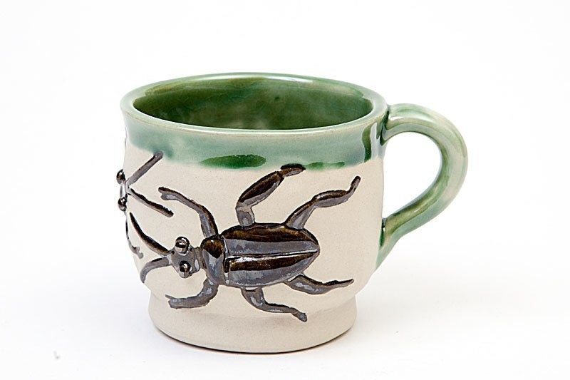 Porcelain Bug Mug- one of a kind