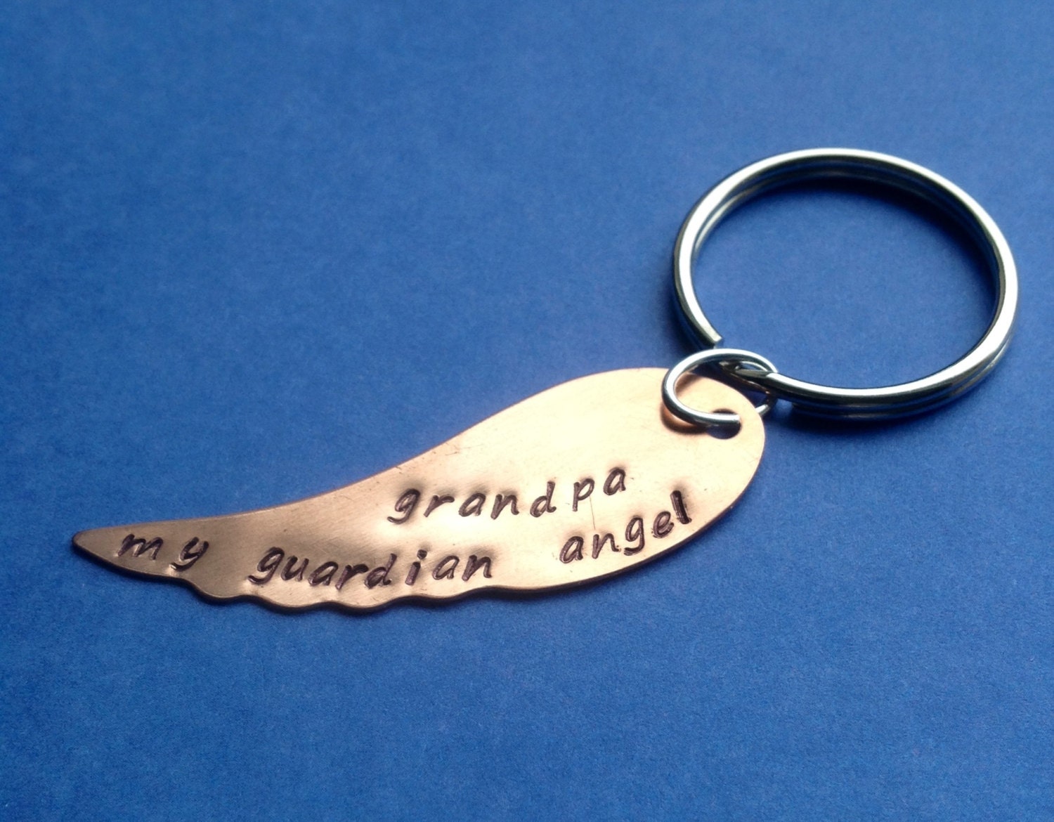 My Guardian Angel Keychain - YOU PERSONALIZE