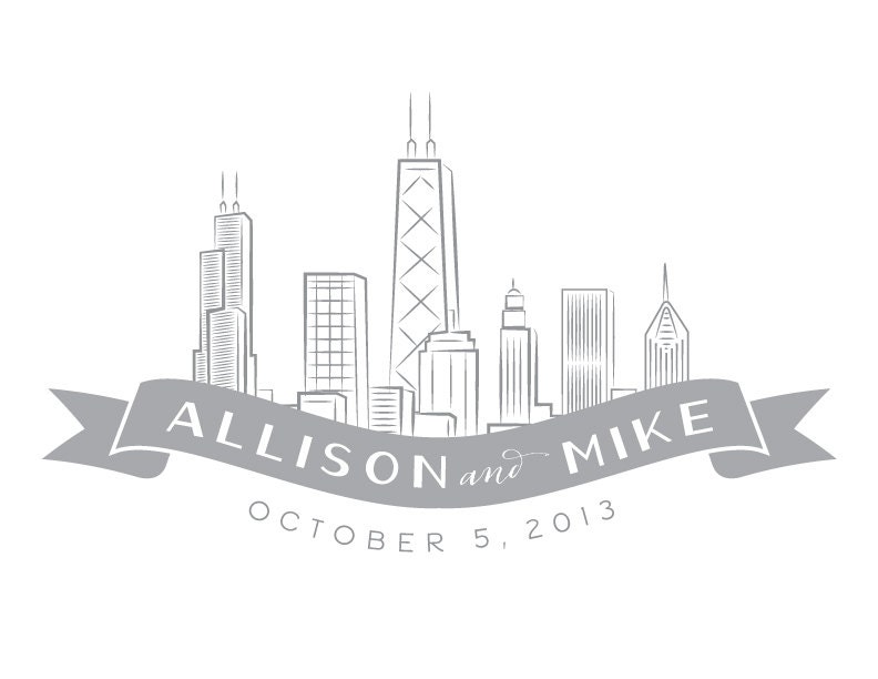 Custom Wedding Logo Design