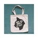 ASK ME ABOUT My Cat canvas tote. kitty. natural.
