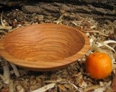 Hand Turned Ash Wood Bowl Salad Bowl Dough Bowl Fruit Bowl curly Figured Ash Bowl with Textured Rim Hand Turned Wood Bowl Gift
