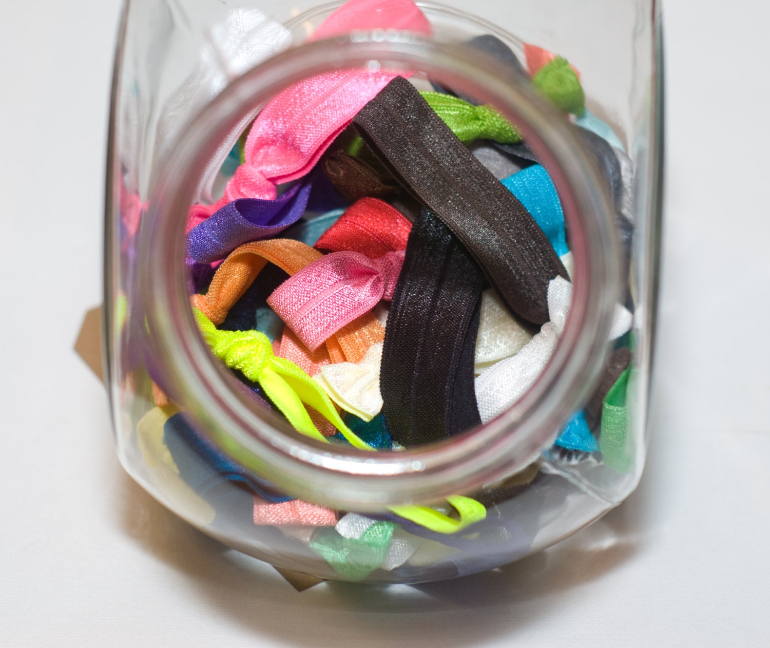 25 Wholesale Pack YOU CHOOSE COLORS Elastic Hair Tie / Chic Bohemian Bracelet by Enchanted - Emi Jay & Anthropologie Like Yoga Hair Ties
